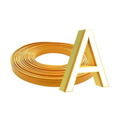 3D Channel Letter Coil Nhà cung cấp 40 mét Channelume vật liệu