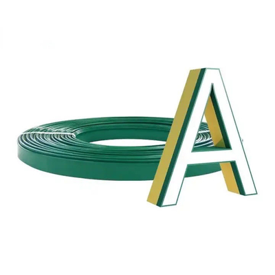 Hợp kim nhựa Trim Cap 40m Chiều dài Trimless Channel Letter Coil