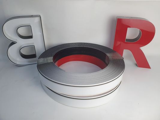 13cm chiều rộng Trim Cap Roll Channel Letter Trim For Advertising Sign Making