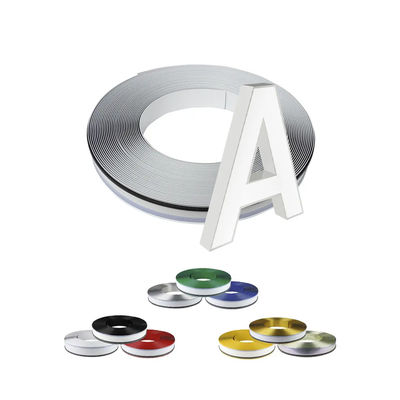 Multi Size Aluminum Coil Aluminum Channelume Channel Trim Cap cho các dấu hiệu