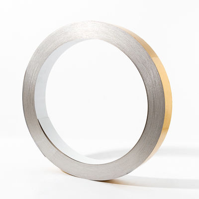 Màu phủ kênh chữ cái dải nhôm Word Edge băng Dòng phẳng không có cạnh gấp