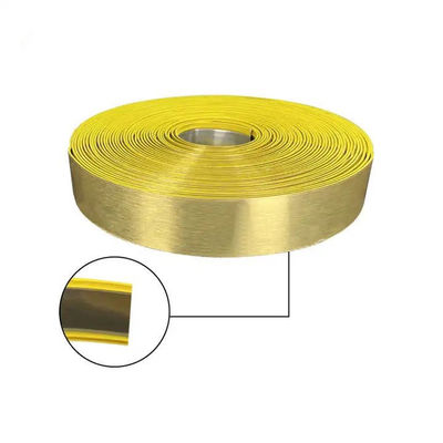 Chiều dài 25M-33.33M / cuộn nhôm Trim Cap Strip cho kênh thư