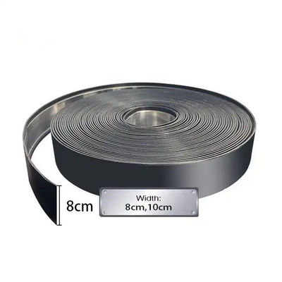 Tay uốn cong nhôm Trim Cap với chiều dài 25M đánh răng vàng nhôm băng cuộn