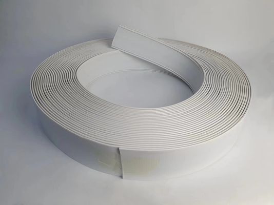 76MM Aluminium Trim Cap Màu trắng với kết thúc phản xạ cho cạnh tinh tế