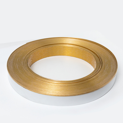 Màu vàng nhôm Channel Letter Trim Channel Letter Cap cho biển báo bên ngoài trong nhà