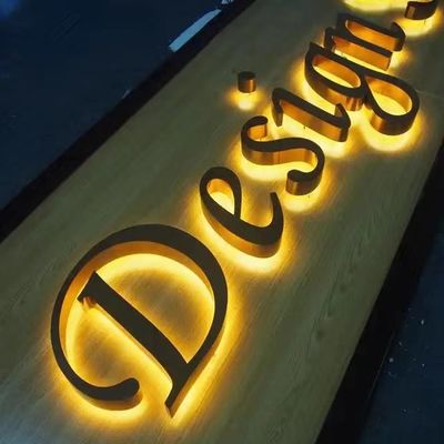 Bảng biển thư cửa hàng ngoài trời LED Acrylic Custom Sign Đèn kênh thư