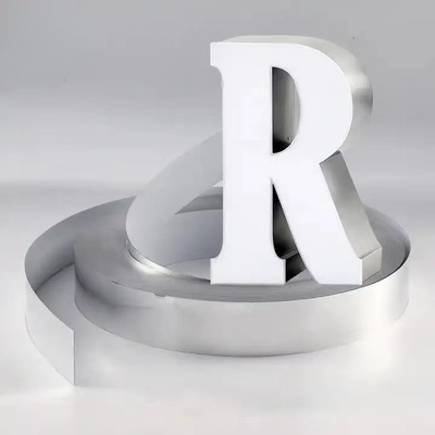 LED Signboard nhôm Trim Cap cho kênh thư Trim Cap Roll