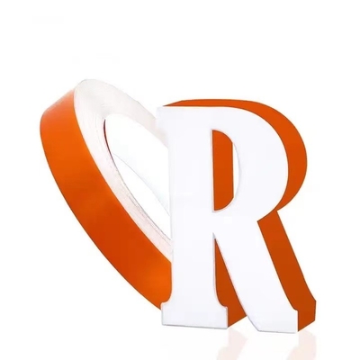 PVDF ốp nhôm Trim Cap For Channel Letter chiều rộng 20mm-1400mm