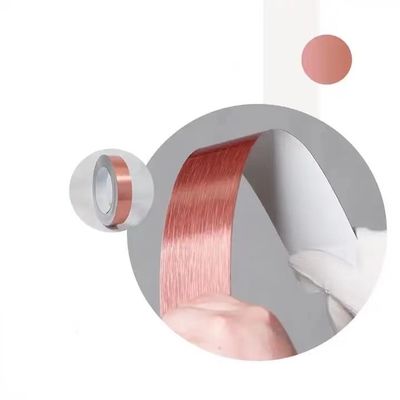 Độ rộng 1400mm Channel Letter Trim Durable Gold Trim Cap