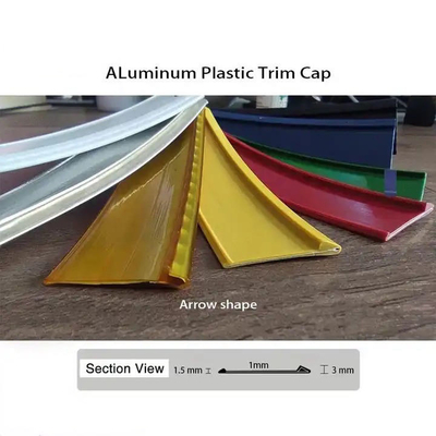 Hợp kim nhựa Trim Cap 40m Chiều dài Trimless Channel Letter Coil