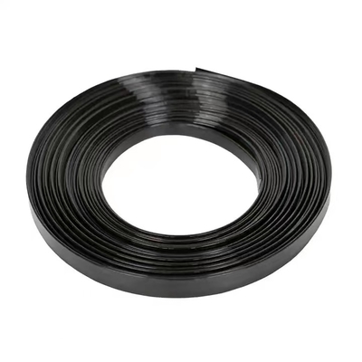 Hạt nhôm ABS Bức thư nhựa Trim Cap Đen kênh Bức thư cuộn