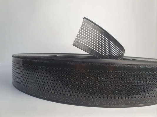 Đen nhựa nhôm Trim Cap 6cm rộng Trim Cap Letter tay cong