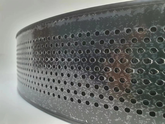 Đen nhựa nhôm Trim Cap 6cm rộng Trim Cap Letter tay cong