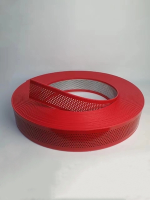 Thép không gỉ Trim Cap Roll Đỏ phủ nhôm kênh thư Trim