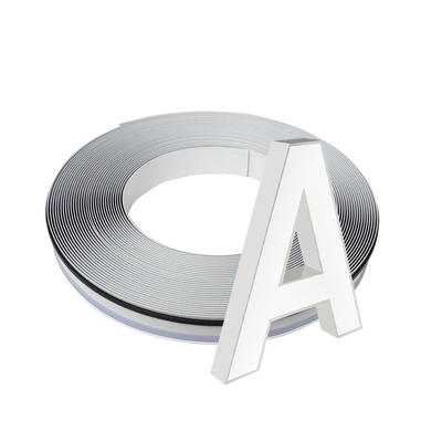7cm 9cm 11cm nhôm Channelume Polyester phủ kênh thư cuộn