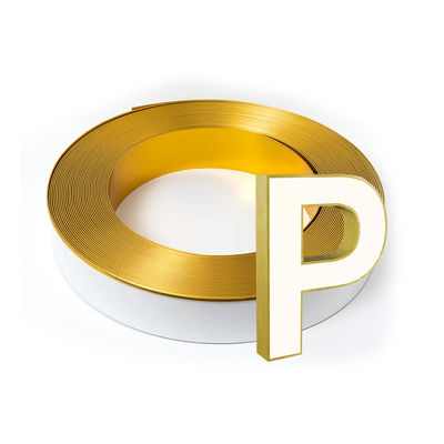 Trim Cap Signage Channelume vật liệu ODM Aluminium Trim Cap Letter