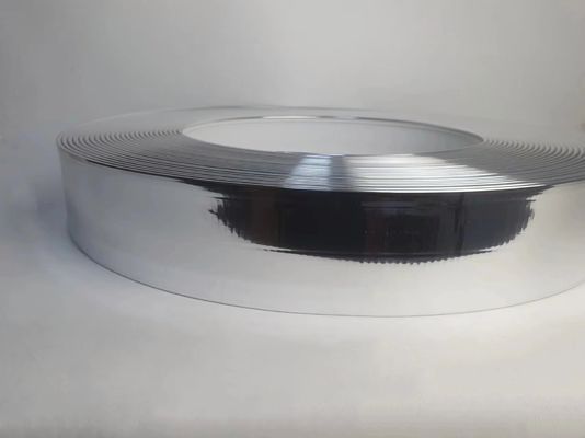 Kính Sliver nhôm Trim Cap Roll tay uốn cong độ cứng kênh chữ viết cạnh chiều rộng khác nhau