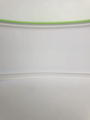 Tay uốn cong nhôm Trim Cap cuộn 68MM-93MM gương bạc / vàng 50M chiều dài