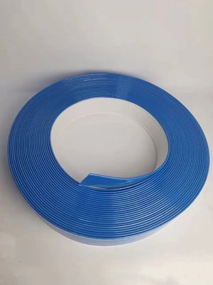 Tay uốn cong nhôm Trim Cap Strip J loại Trim Cap Coil 50M Chiều dài khác nhau chiều rộng Màu xanh