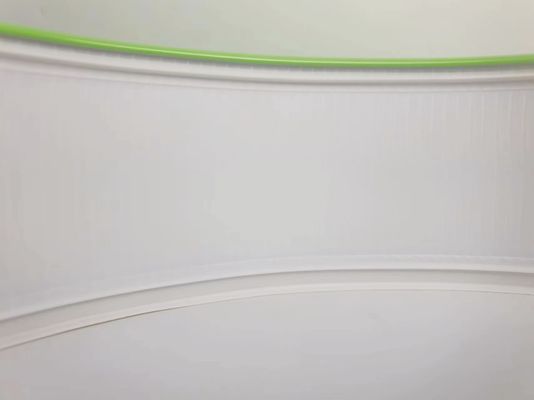 Màu xanh lá cây nhôm Trim Cap Rolls nhôm Dụng độ thủ thuật uốn cong tay 50M chiều dài