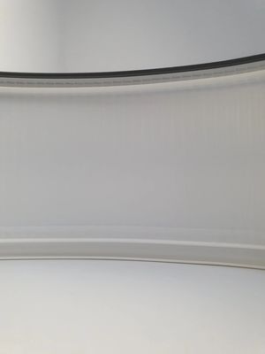 68MM 70MM 76MM 93MM nhôm hợp kim cuộn Trim Cap In Black Channel Letter Trim Cap