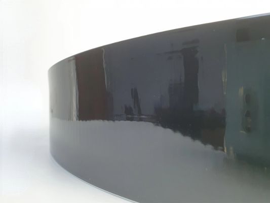 Đen nhôm kênh cuộn J loại Trim Cap cuộn cho chính xác cong tay