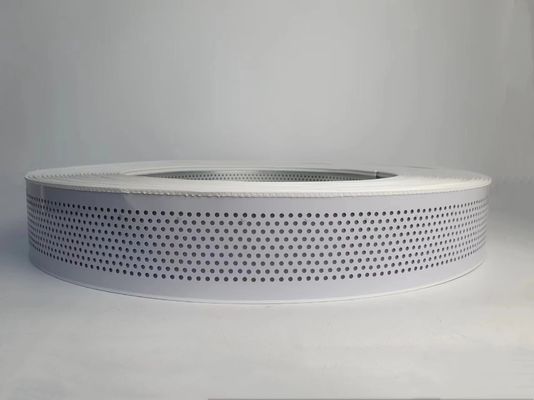 Dải nhôm trong tay trắng uốn cong nhôm Trim Cap cho kênh thư