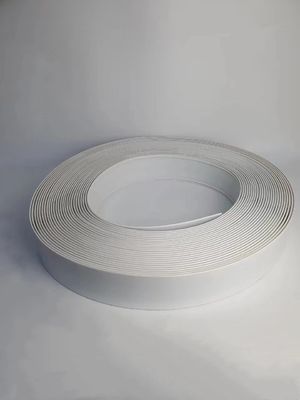 Dải nhôm trong tay trắng uốn cong nhôm Trim Cap cho kênh thư