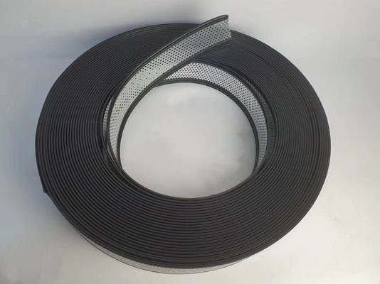 Đen nhựa nhôm Trim Cap tay cong kênh thư Trim Cap