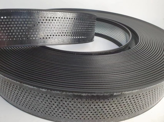 Vũ khí cao su màu sắc Trim Cap hợp kim cuộn J loại Trim Cap Roll Đen Color Signage Solution