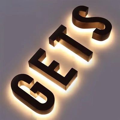 Bảng biển thư cửa hàng ngoài trời LED Acrylic Custom Sign Đèn kênh thư