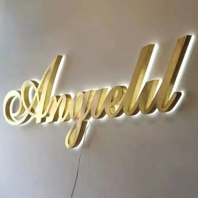 12V Điện áp đầu vào Đèn phía sau Thư biển Đèn Đèn Thư biển quảng cáo