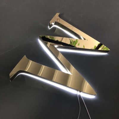 Đơn hiệu tín hiệu kênh LED đáng tin cậy Acrylic