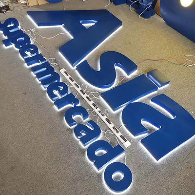 Thời gian sử dụng: Long Lifetime Led Channel Letters Backlit Channel Letter Signs 50000 giờ