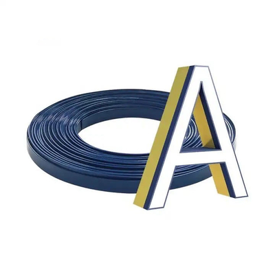 1 inch rộng nhựa cắt đứt nắp dải cho tùy chỉnh dẫn kênh thư